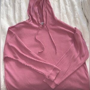 Danskin Mauve Ribbed Sweatshirt